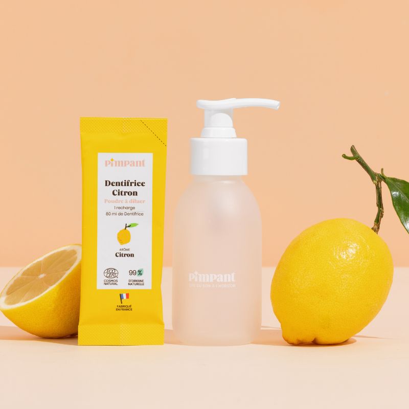Discovery kit: Lemon toothpaste powder to dilute 8g