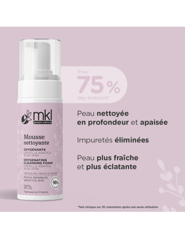 Mousse Nettoyante Oxygénante 150ml