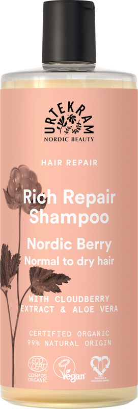 URTEKRAM Shampoo Nordic Berries 500ml