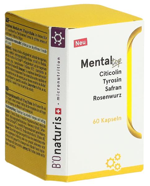 BIONATURIS Mental Top Dose - 60 Capsules