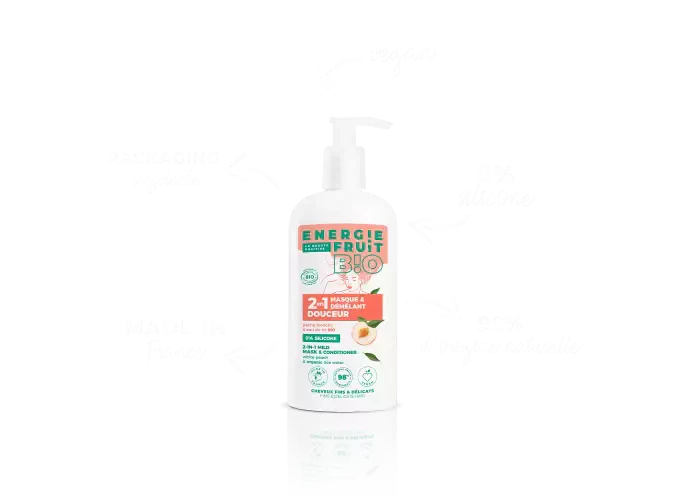 ENERGIE FRUIT - 2-in-1 Hair Treatment with Peach - Revitalize & Glow for Gorgeous Locks! ✨🍑