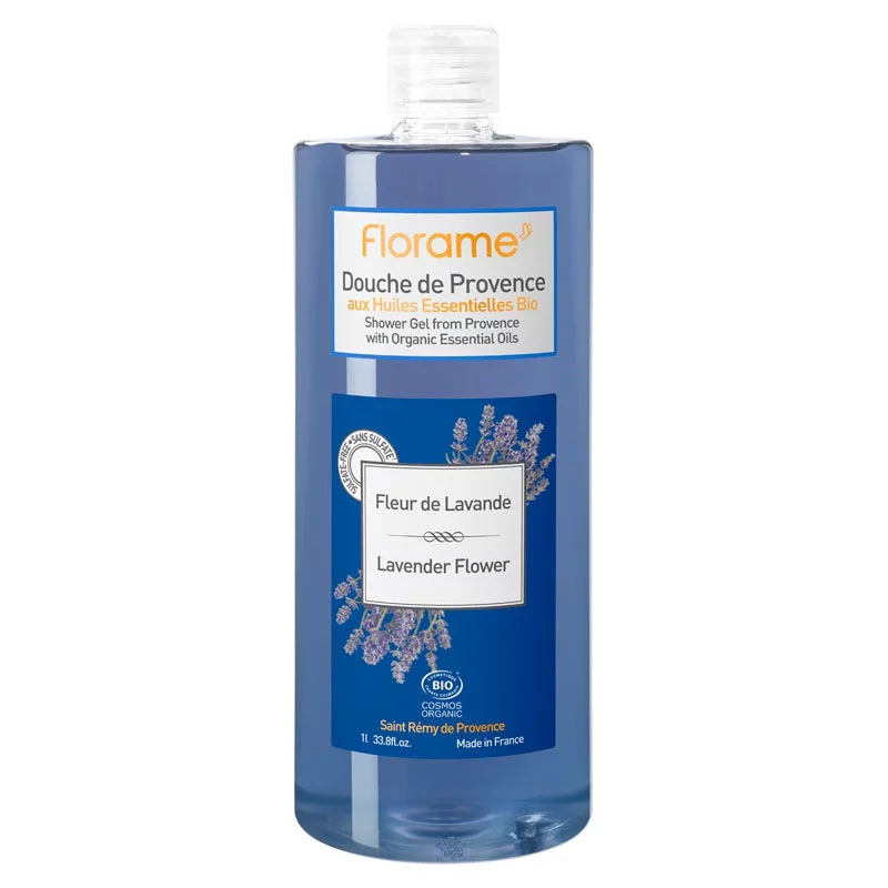 FLORAME - Organic Lavender Flower Shower Gel - Refresh & Rejuvenate Your Senses! 🌿🚿