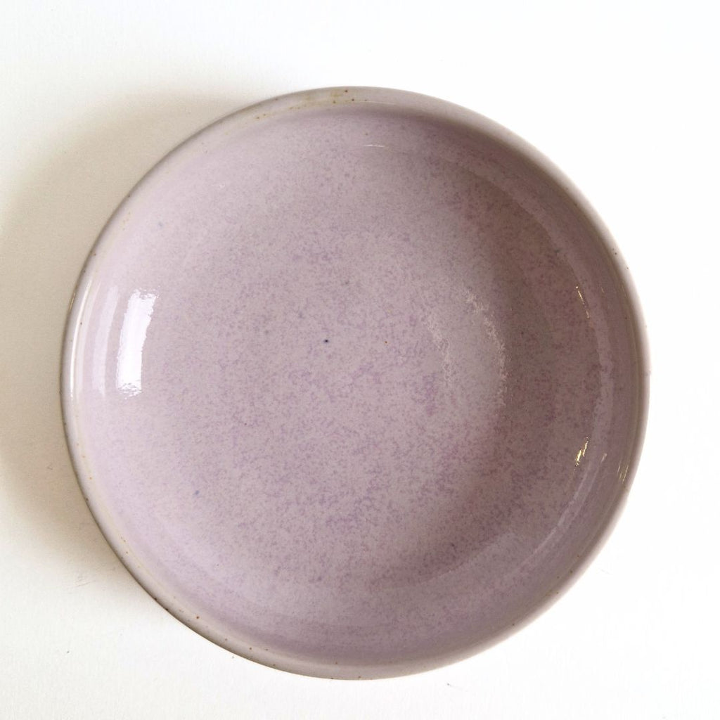 Coupe d'encens en céramique violette