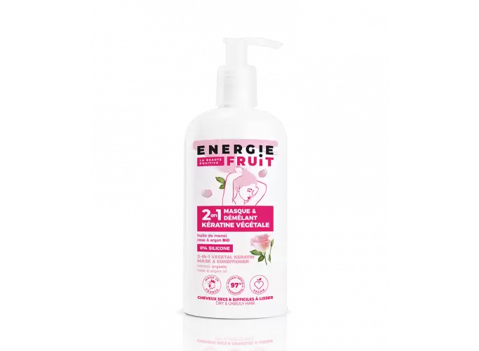 ENERGIE FRUIT - 2-in-1 Hair Mask with Monoi Rose - Revitalize & Glow for Beautiful Locks! 🌟🌸