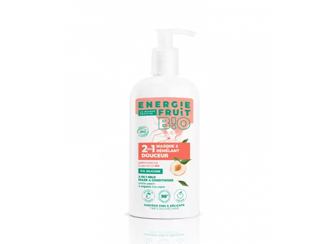 ENERGIE FRUIT - 2-in-1 Hair Treatment with Peach - Revitalize & Glow for Gorgeous Locks! ✨🍑