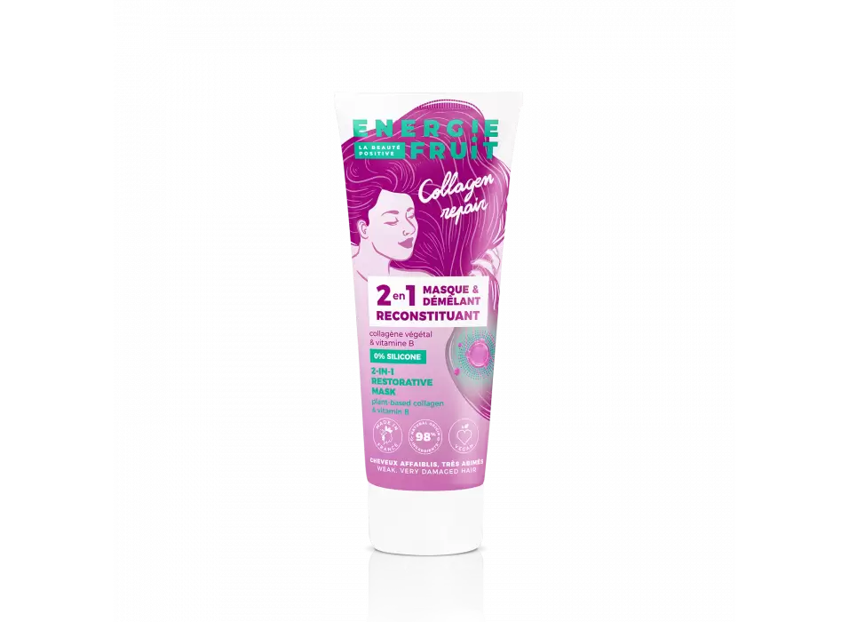 ENERGIE FRUIT - 2-in-1 Reconstructing Hair Mask - Restore & Hydrate Your Tresses 💦🌟