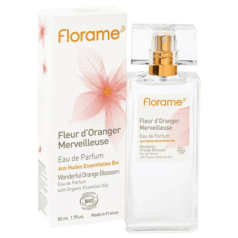 FLORAME - Wonderful Orange Blossom Eau de Parfum with Organic Essential Oils - Embrace the Essence of Nature! 🌼🍊