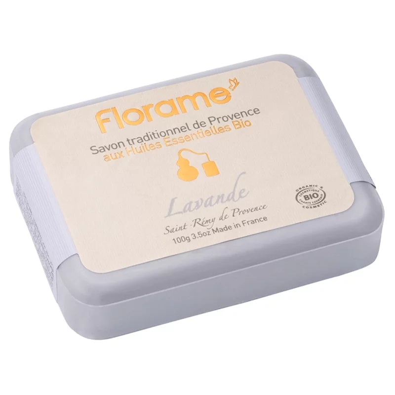 FLORAME - Organic Lavender Soap - Relaxing Cleanliness & Soothing Aroma 🌸🧼