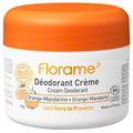 FLORAME - Organic Cream Deodorant Orange & Mandarin - Fresh & Zesty Protection! 🍊✨