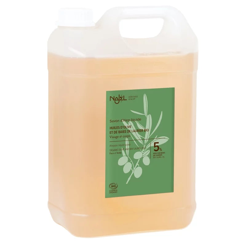 Najel - Liquid Aleppo Soap – Rejuvenating Cleanse for Radiant Skin 🌿✨