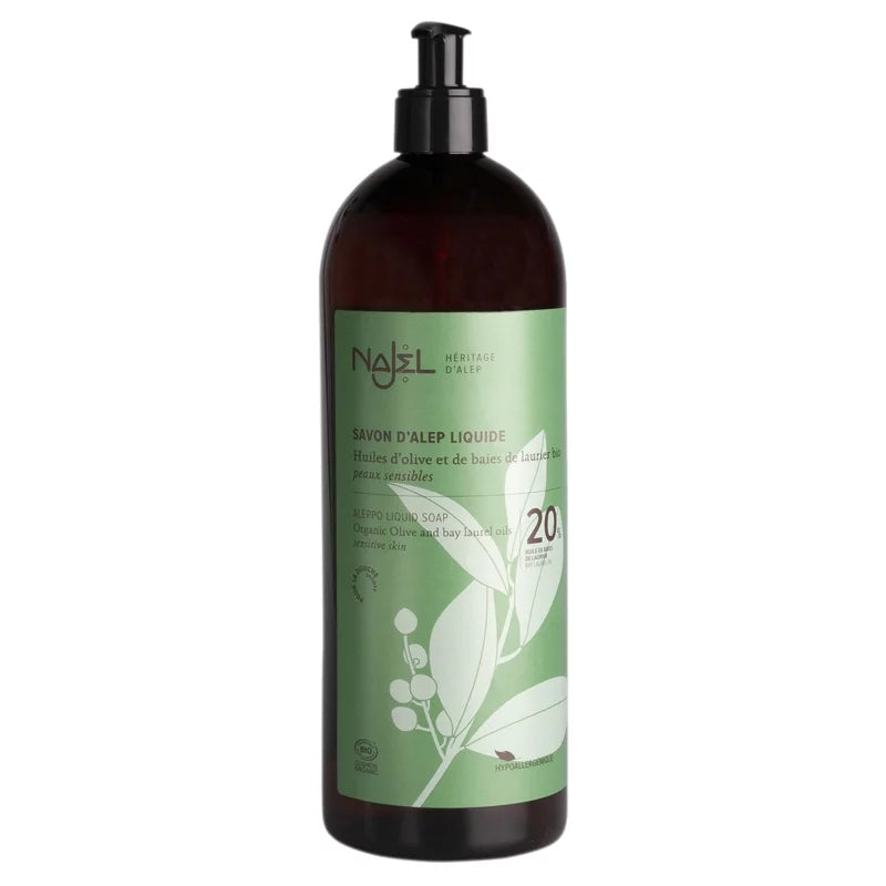 Najel - Liquid Aleppo Soap – 1L - Nature's Gentle Cleanser 🌿✨