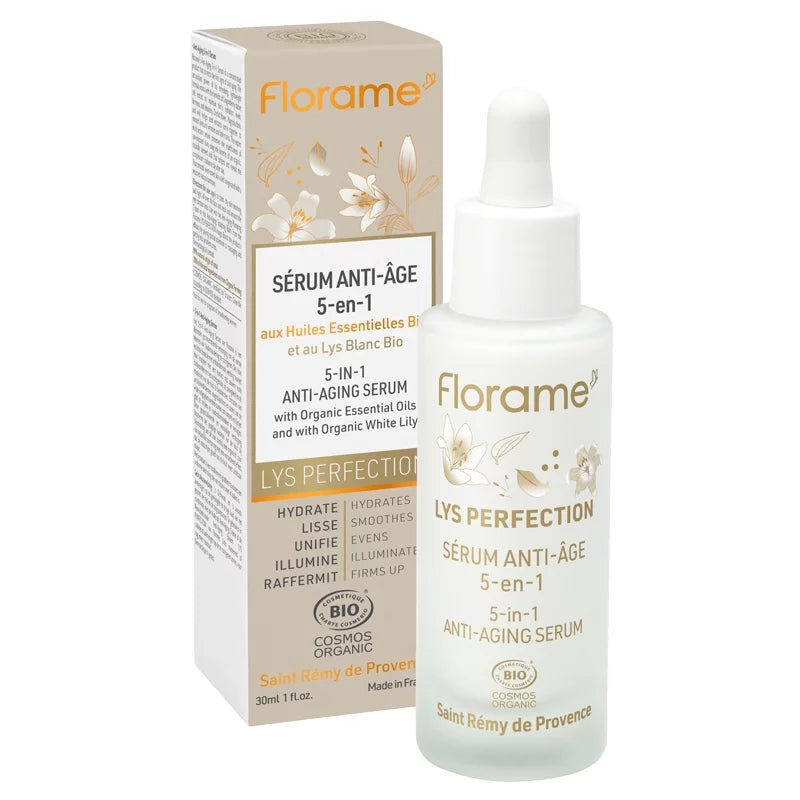 FLORAME - Lys Perfection 5-in-1 Anti-Aging Serum - Discover Radiant Youth! ✨🌿