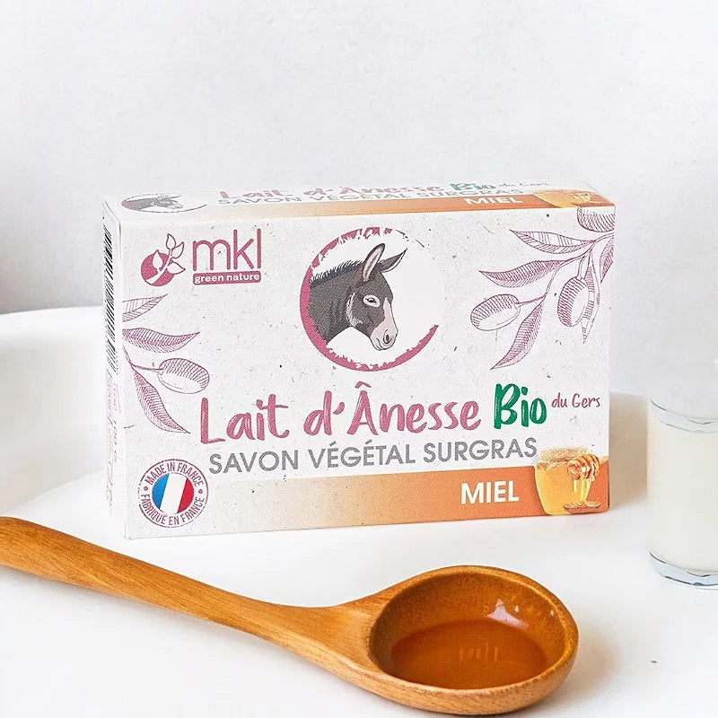 MKL GREEN NATURE - Green Nature Surgras Soap with Donkey Milk & Honey - Indulge in Natural Luxury! 🧼🌿✨