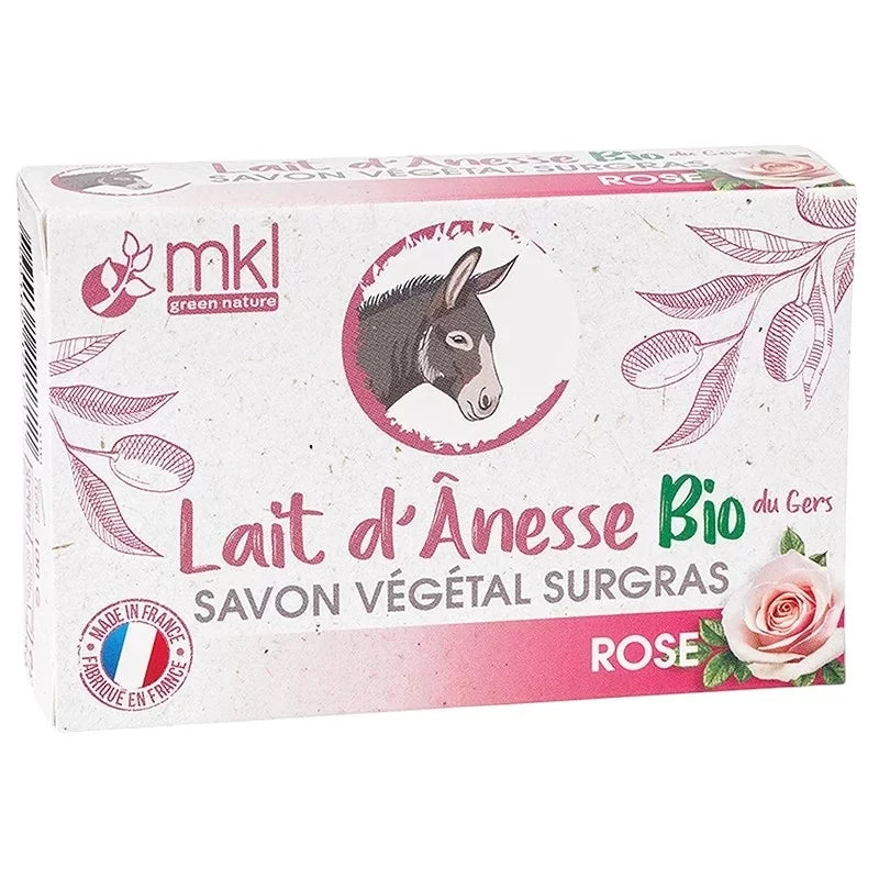 MKL GREEN NATURE - Surgras Soap with Donkey Milk & Rose Floral Water - Pamper Your Skin with Luxury! 🌺✨