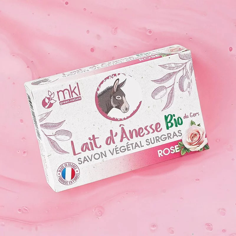 MKL GREEN NATURE - Surgras Soap with Donkey Milk & Rose Floral Water - Pamper Your Skin with Luxury! 🌺✨