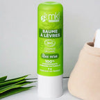 MKL GREEN NATURE - Organic Aloe Vera Lip Balm (4g) - Soft & Hydrated Lips Await! 🌱💖
