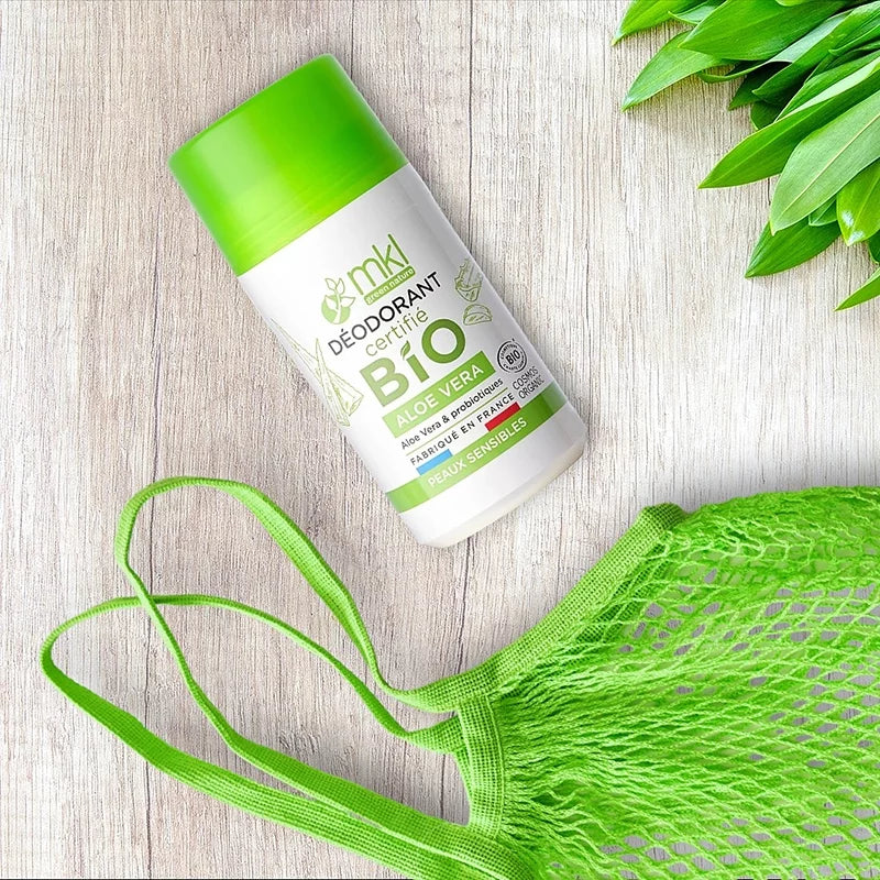 MKL GREEN NATURE - Antibacterial Roll-On Deodorant with Aloe Vera (50ml) - Stay Fresh & Confident! 🌱💧