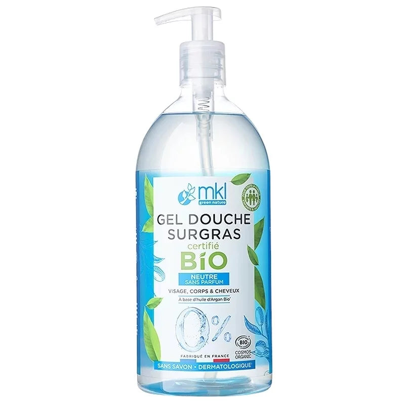 MKL GREEN NATURE - Organic Shower Gel 0% Neutral (200ml) - Nourish Your Skin Naturally! 🍃🌿