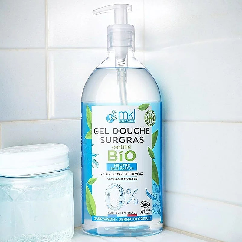 MKL GREEN NATURE - Organic Shower Gel 0% Neutral (200ml) - Nourish Your Skin Naturally! 🍃🌿
