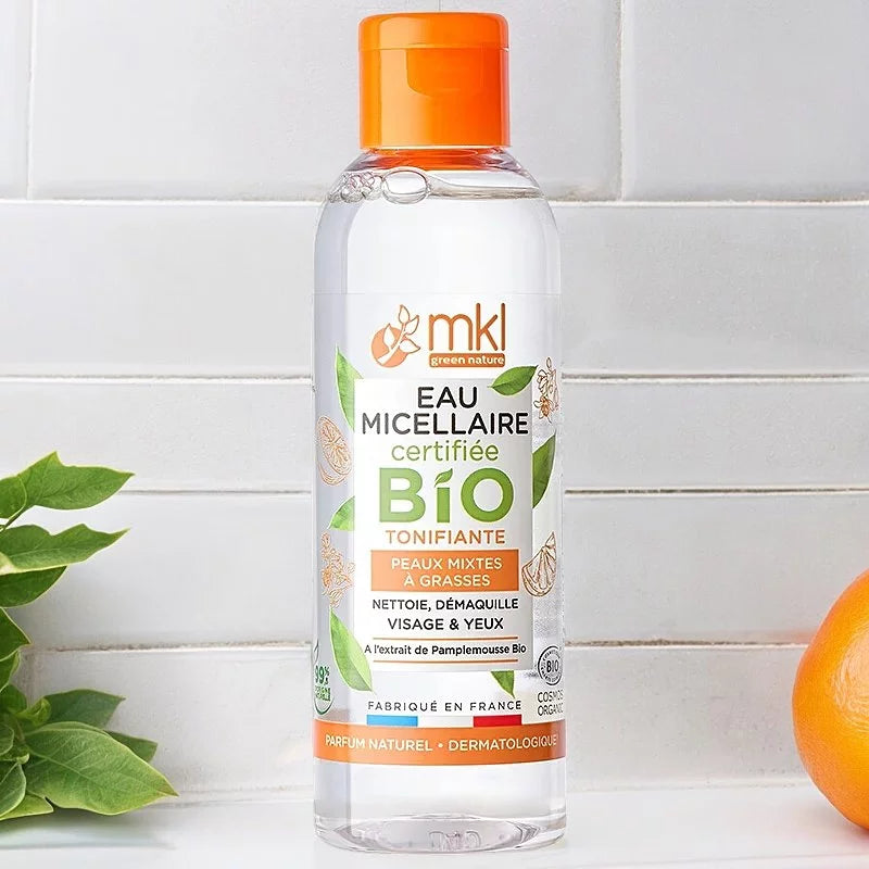 MKL GREEN NATURE - Toning Micellar Water with Organic Grapefruit Extract - Revitalize Your Skin! 🌟🍃