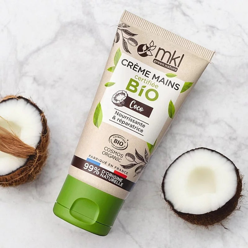 MKL GREEN NATURE - Nourishing & Repairing Hand Cream with Organic Coconut (50ml) - Pamper Your Skin! 🌴💧