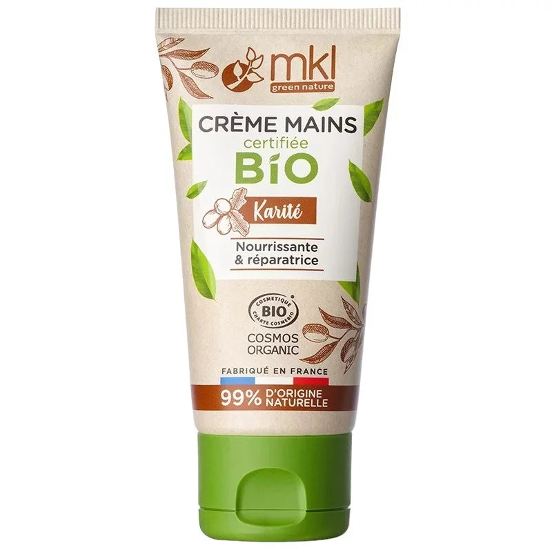 MKL GREEN NATURE - Nourishing & Repairing Shea Butter Hand Cream (50ml) - Pamper Your Hands Naturally! 🌱💧