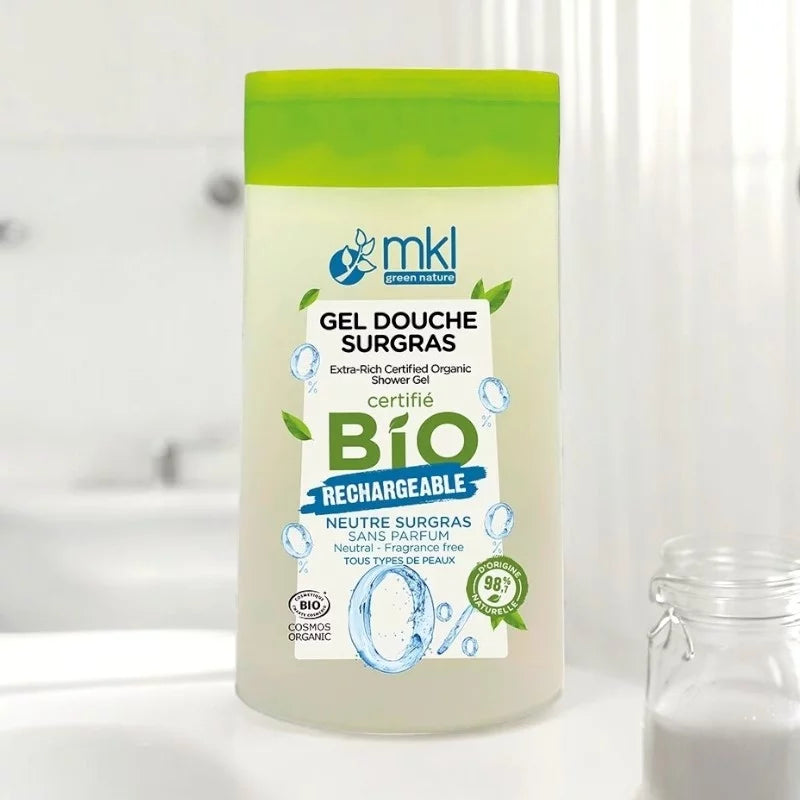 MKL GREEN NATURE - Organic Shower Gel 0% Neutral (200ml) - Nourish & Pamper Your Skin! 🌿💧