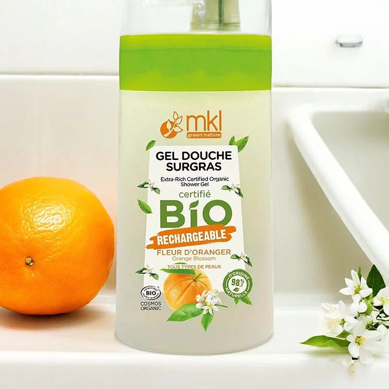 MKL GREEN NATURE - Energizing Lemon Zest Shower Gel (200ml) - Invigorate Your Senses! 🍋💦