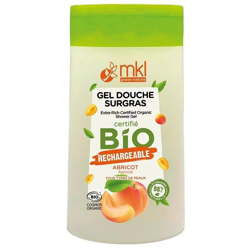 MKL GREEN NATURE - Organic Apricot Oil Shower Gel - Invigorating Cleanse for Glowing Skin 🍑✨