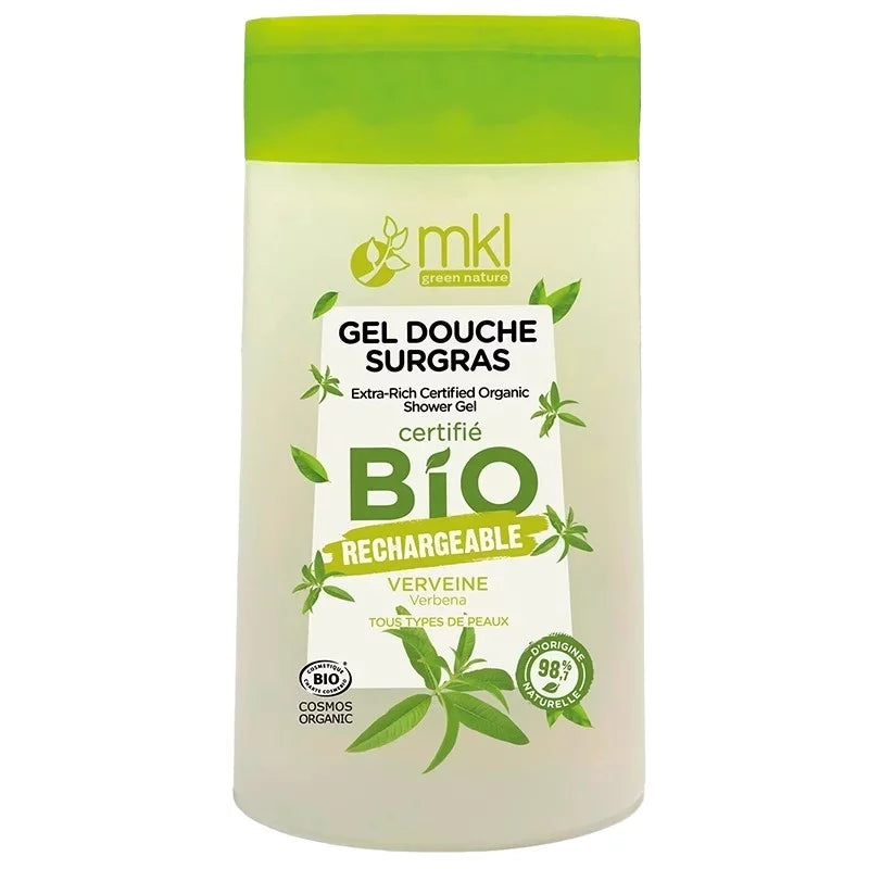 MKL GREEN NATURE - Organic Verbena Shower Gel (200ml) - Invigorate Your Daily Routine! 🌼🚿