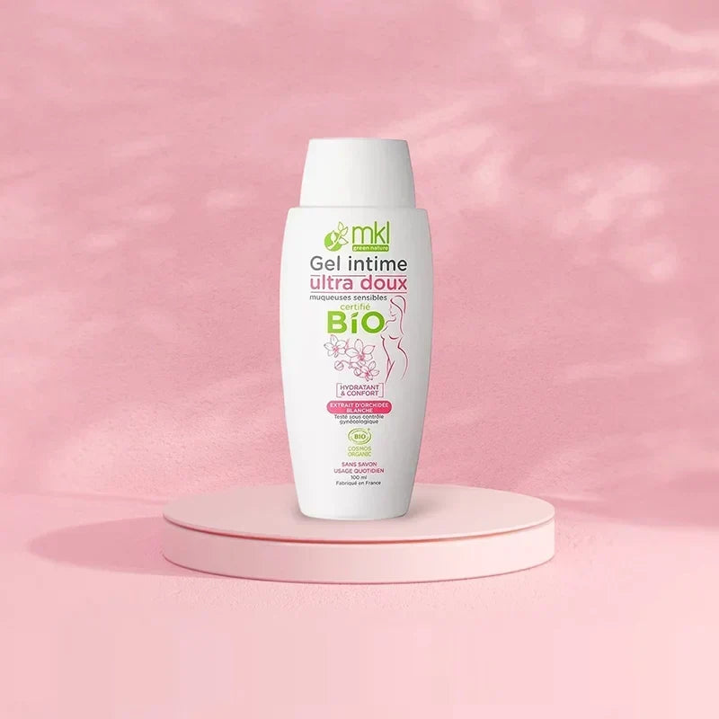 MKL GREEN NATURE - Ultra Gentle Intimate Gel with Organic White Orchid (200ml) - Nourish Your Skin Naturally! 🌺✨