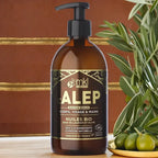 MKL GREEN NATURE - Organic Aleppo Liquid Soap - Pure Clean & Radiant Glow Awaits! 🌿💖