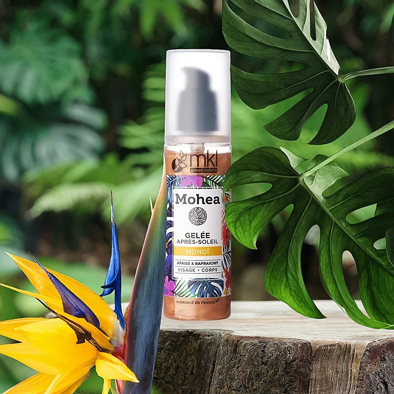 MKL GREEN NATURE - After-Sun Gel with Shimmering Gold Nacres (200ml) - Refresh & Radiate! 🌟💧