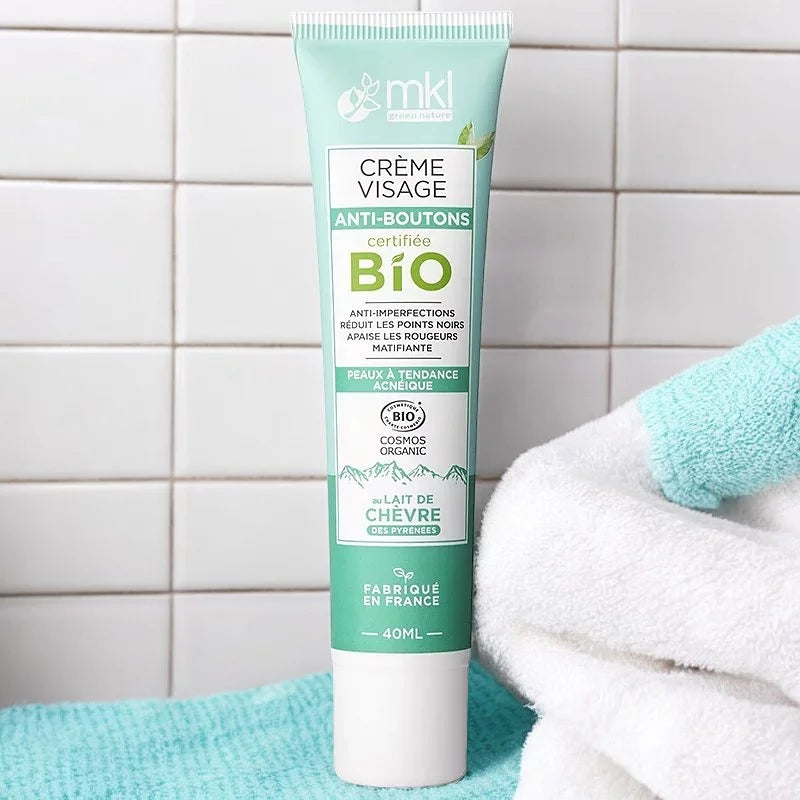 MKL GREEN NATURE - Anti-Blemish Face Cream with Goat Milk - Achieve Flawless Radiance! ✨🌿