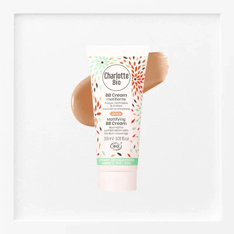 CHARLOTTE BIO - BB Crème Matifiante & Purifiante Bio - Une peau impeccable vous attend ! 🌿✨