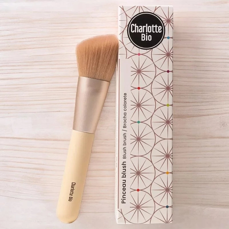 CHARLOTTE BIO - Vegan Blush Brush - Achieve Flawless Radiance! 🌿✨