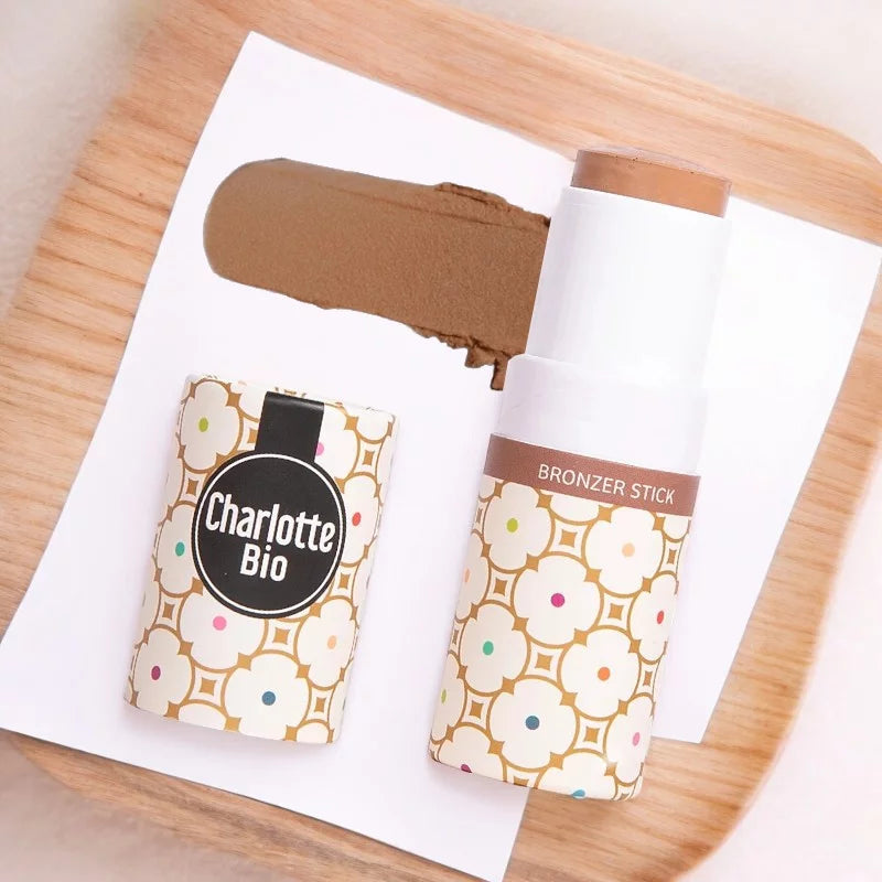 CHARLOTTE BIO - Bio Bronzer Stick - Achieve a Glowing, Sun-Kissed Look! ☀️✨