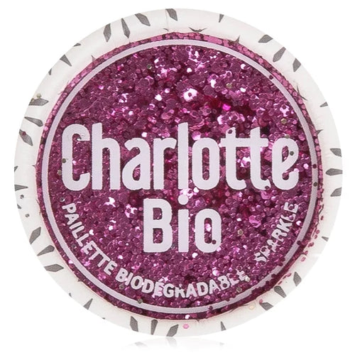 CHARLOTTE BIO - Fuchsia Glitter Sparkling - Shine Bright with Eco-Friendly Glam! ✨🌟
