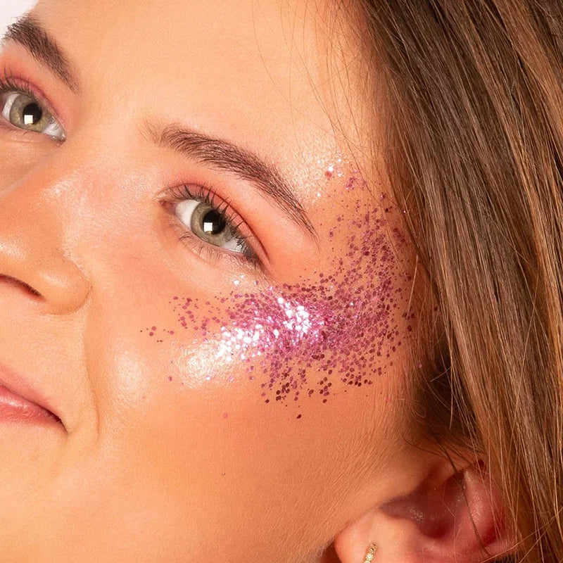 CHARLOTTE BIO - Fuchsia Glitter Sparkling - Shine Bright with Eco-Friendly Glam! ✨🌟