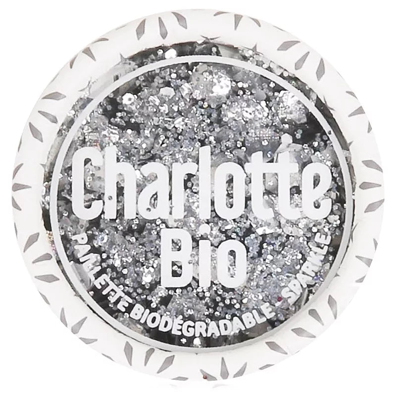 CHARLOTTE BIO - Holo Silver Glitter - Sparkle & Shine with Every Application ✨🌟