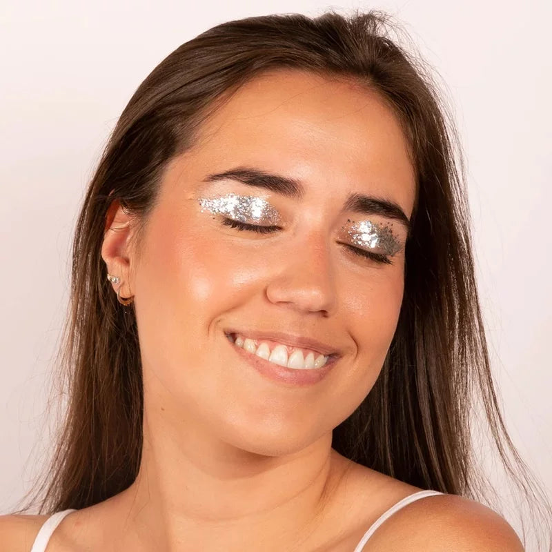 CHARLOTTE BIO - Holo Silver Glitter - Sparkle & Shine with Every Application ✨🌟