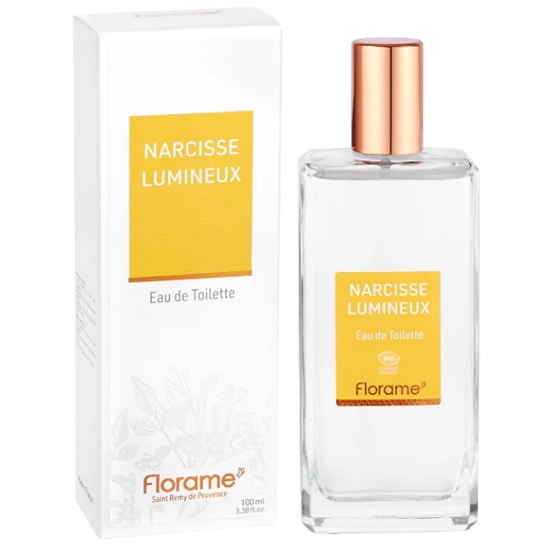 FLORAME - Narcisse Lumineux Organic Eau de Toilette - Enchanting Aroma, Pure Elegance! 🌼💖
