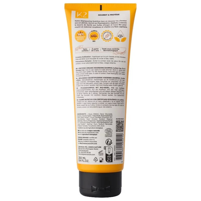 MKL GREEN NATURE - Green Nature Nutrition Shampoo - Nourish & Shine Naturally! 🌱💧