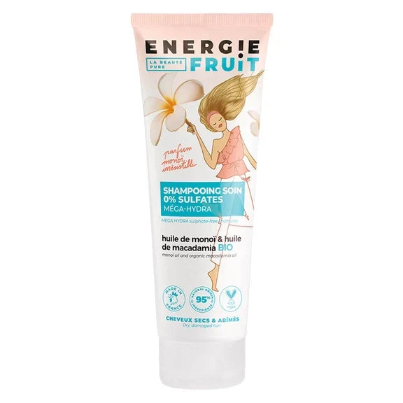 ENERGIE FRUIT - Shampoing Soin 0% Sulfates Supra-Lissant - Révélez l'éclat naturel de vos cheveux ! 🌿💖