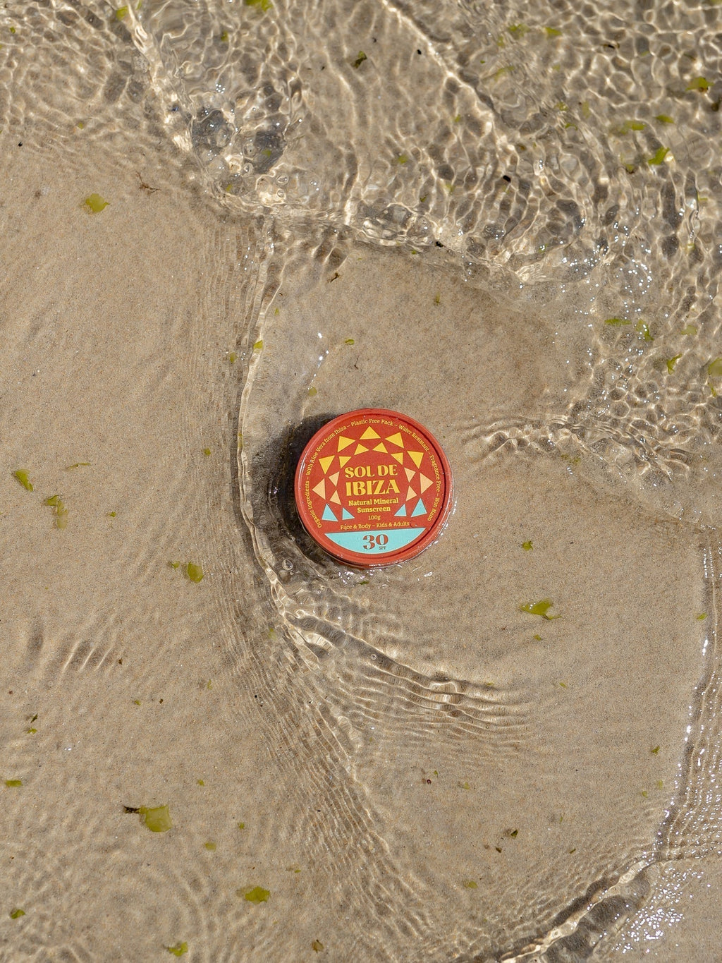 SOL DE IBIZA - Crème Solaire Minérale Quotidienne SPF 30 - Protégez Votre Peau Naturellement ! ☀️🌊