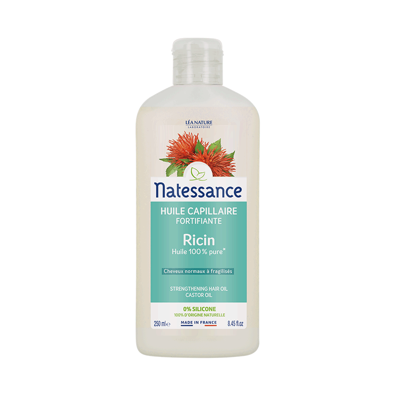 NATESSANCE - Fortifying Hair Oil with Castor Oil - Nourish Your Hair Naturally! 🌱✨