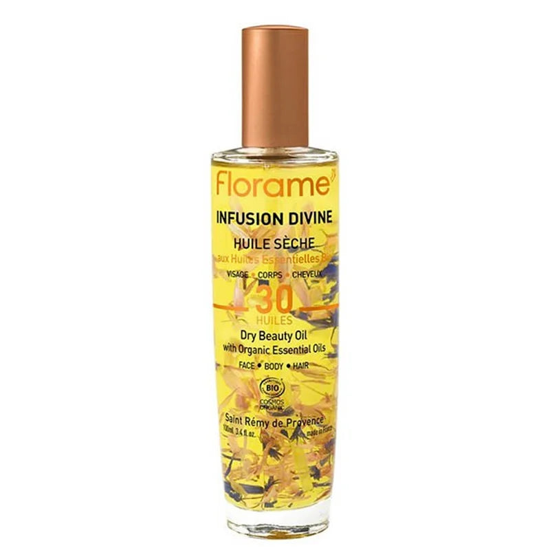 FLORAME - Divine Infusion Dry Oil with 30 Oils - Nourish & Glow ✨🌿
