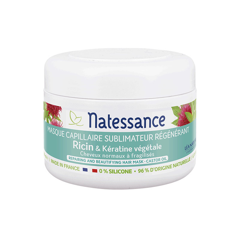 NATESSANCE - Regenerating Castor Oil Hair Mask - Nourish & Revitalize Your Hair! 🌟✨
