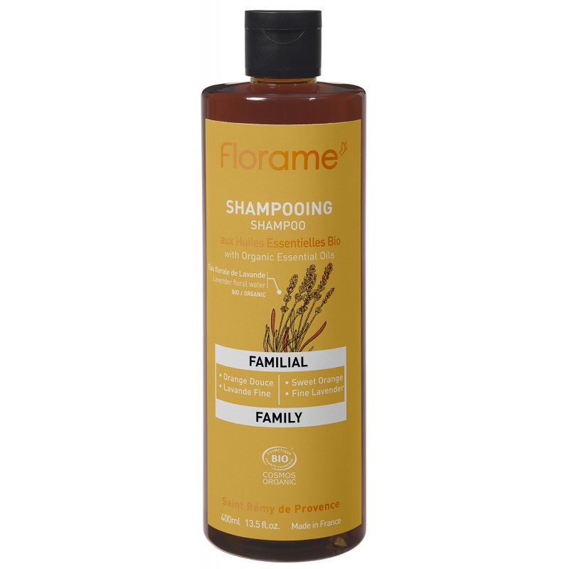 FLORAME - Family Organic Shampoo - Soothing & Stimulating Essential Oils 🌿✨