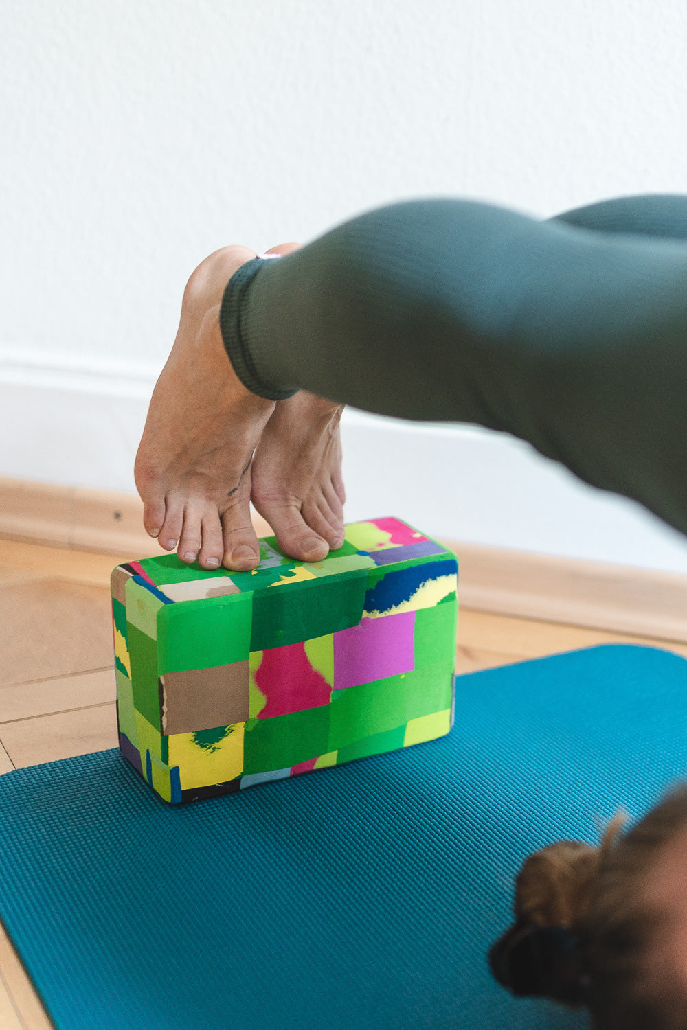 Bloc de yoga recyclé Jungle
